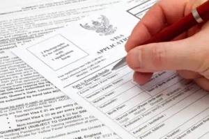 A person is applying for a Chinese visa, but doesn't know how to fill in the number of entries—single, double, or multiple.
