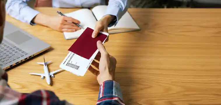 Philippine visa agency are collecting passports and plane tickets to assist with Chinese visa application.