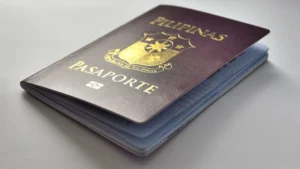 A Philippine passport, it obtained by making a passport appointment through the DFA.
