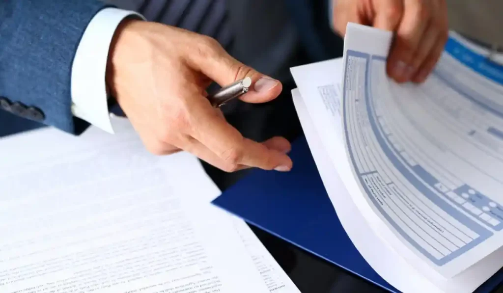 Chinese visa officers are reviewing visa application materials to find reasons for refusal.