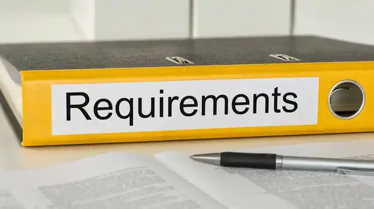 A yellow folder labeled "Requirements" contains the relevant requirements for applying to the Philippine LCCM.