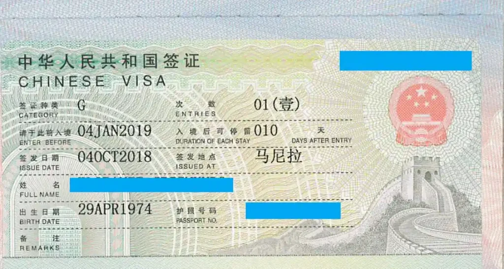 a photo of g or transit visa issued in year 2018 , single entry and have 10 days duration of stay