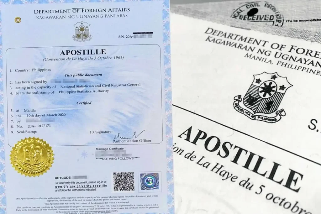 A Philippine Hague Apostille document has many functions.
