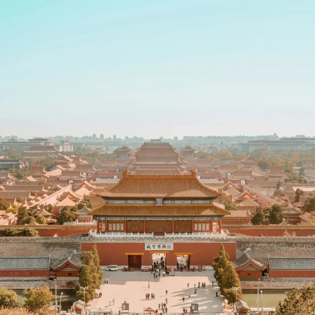 A beautiful view of the Beijing City, hints at relevant recommendations in China travel guides.