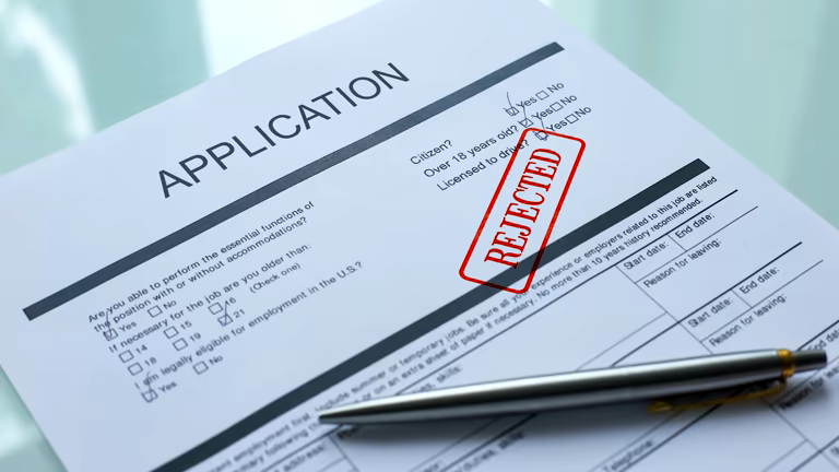A Chinese visa application paper gets rejected, they need advices