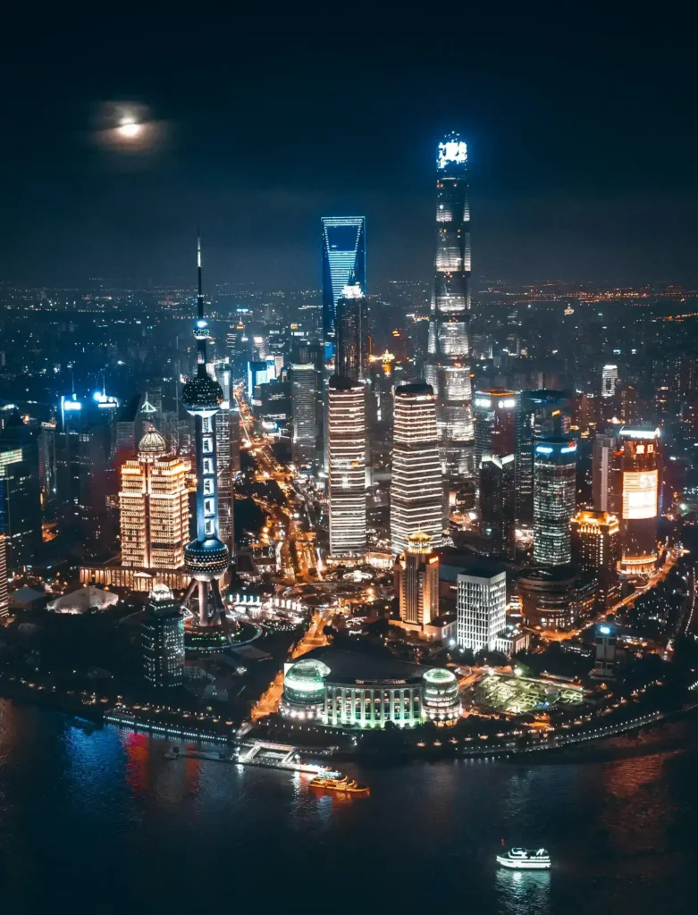 A beautiful view of the Shanghai City, hints at relevant recommendations in China travel guides.